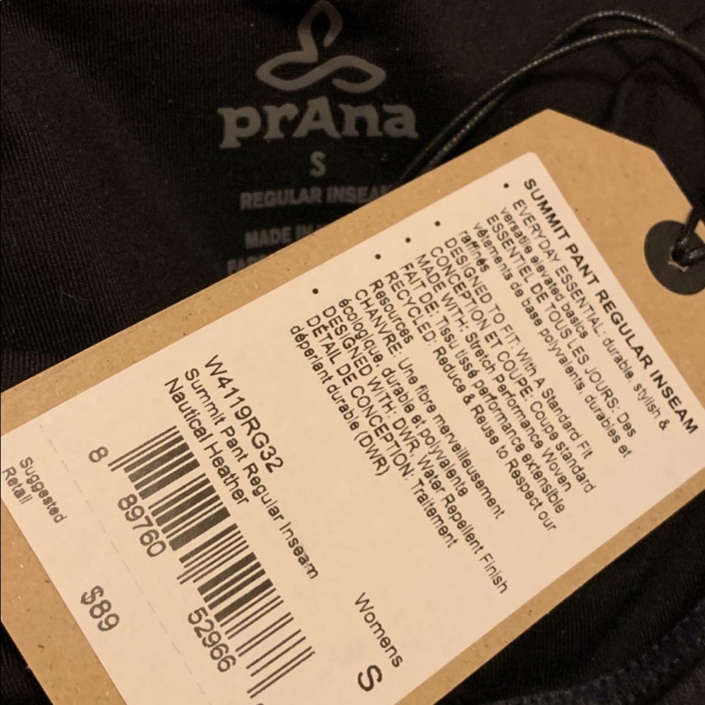 Prana Summit casual yoga pant
